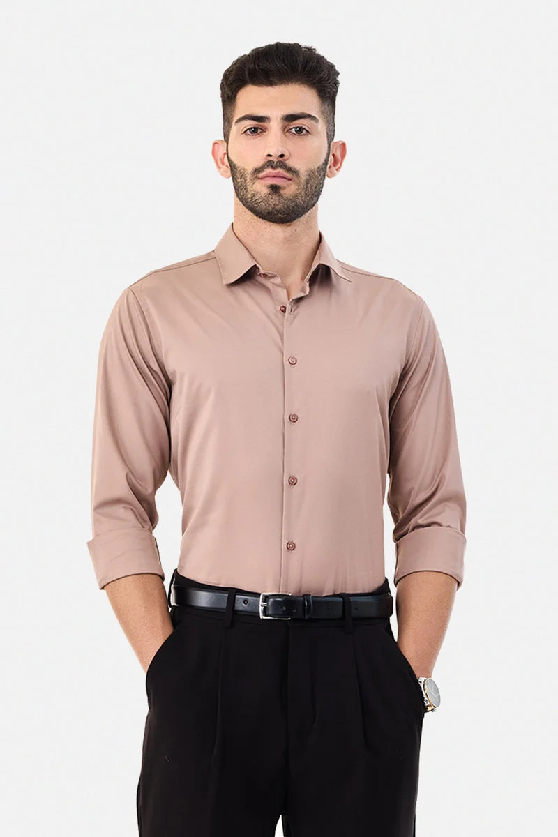 سنيتش Slim Fit Stretch Shirt